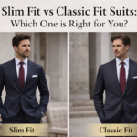 slim fit vs classic fit suits comparison mens tailored suits Eleganza Traders guide