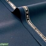 CAVOLIE WOOL CASHMERE ROYAL BLUE HAND MADE