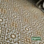 FANCY JACUARD FLORAL BEIGE GOLDEN FOR JACKET