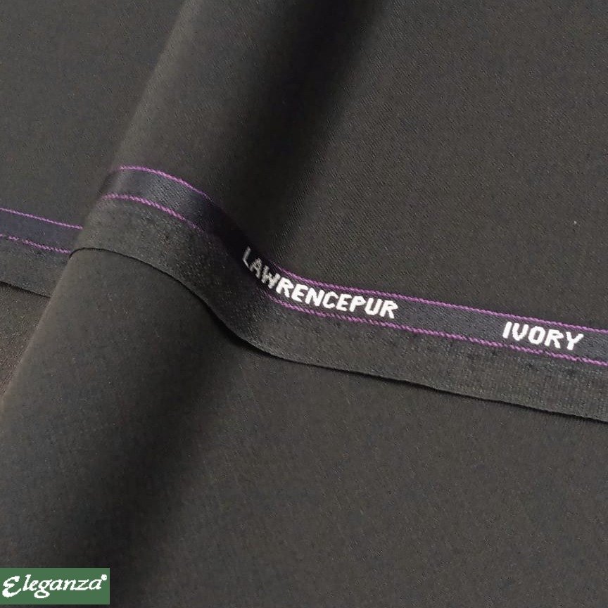 LAWRENCEPUR WOOL50% & SILK SHINY BLACK HAND MADE £200 LAWRENCEPUR WOOL50% & SILK SHINY BLACK HAND MADE - Image 1