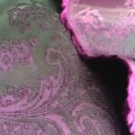 Purple Paisley Inner Lining for Blazer